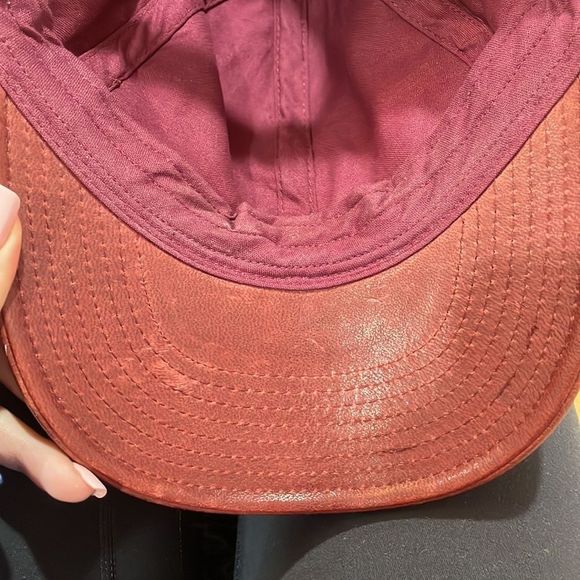 J. Crew Leather Baseball Cap main image 5